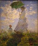 Woman with a Parasol (Mme. Monet & her Son)